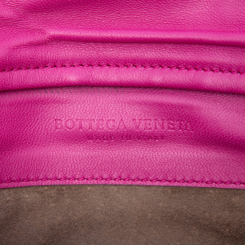 Nappa Intrecciato Turn Lock Clutch - Image 5