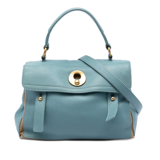 Small Leather Muse Two Satchel - Image 1