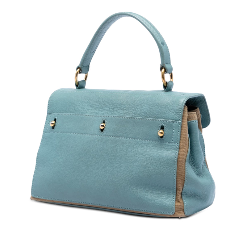 Small Leather Muse Two Satchel - Image 2