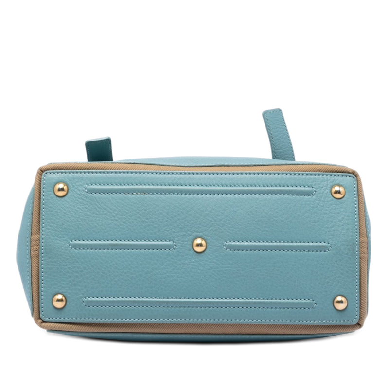 Small Leather Muse Two Satchel - Image 3