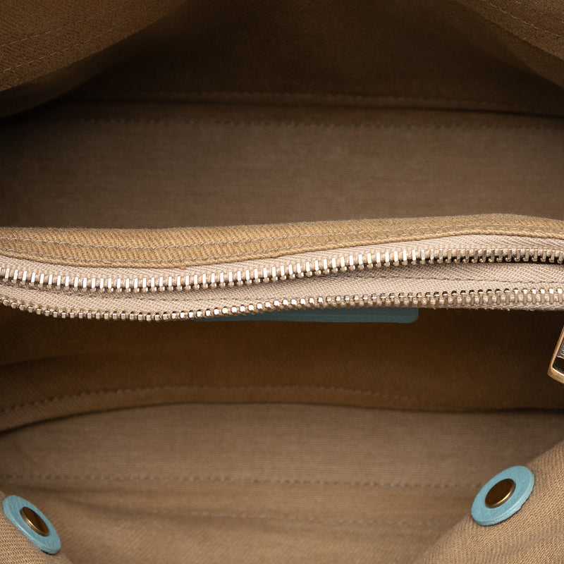 Small Leather Muse Two Satchel - Image 4