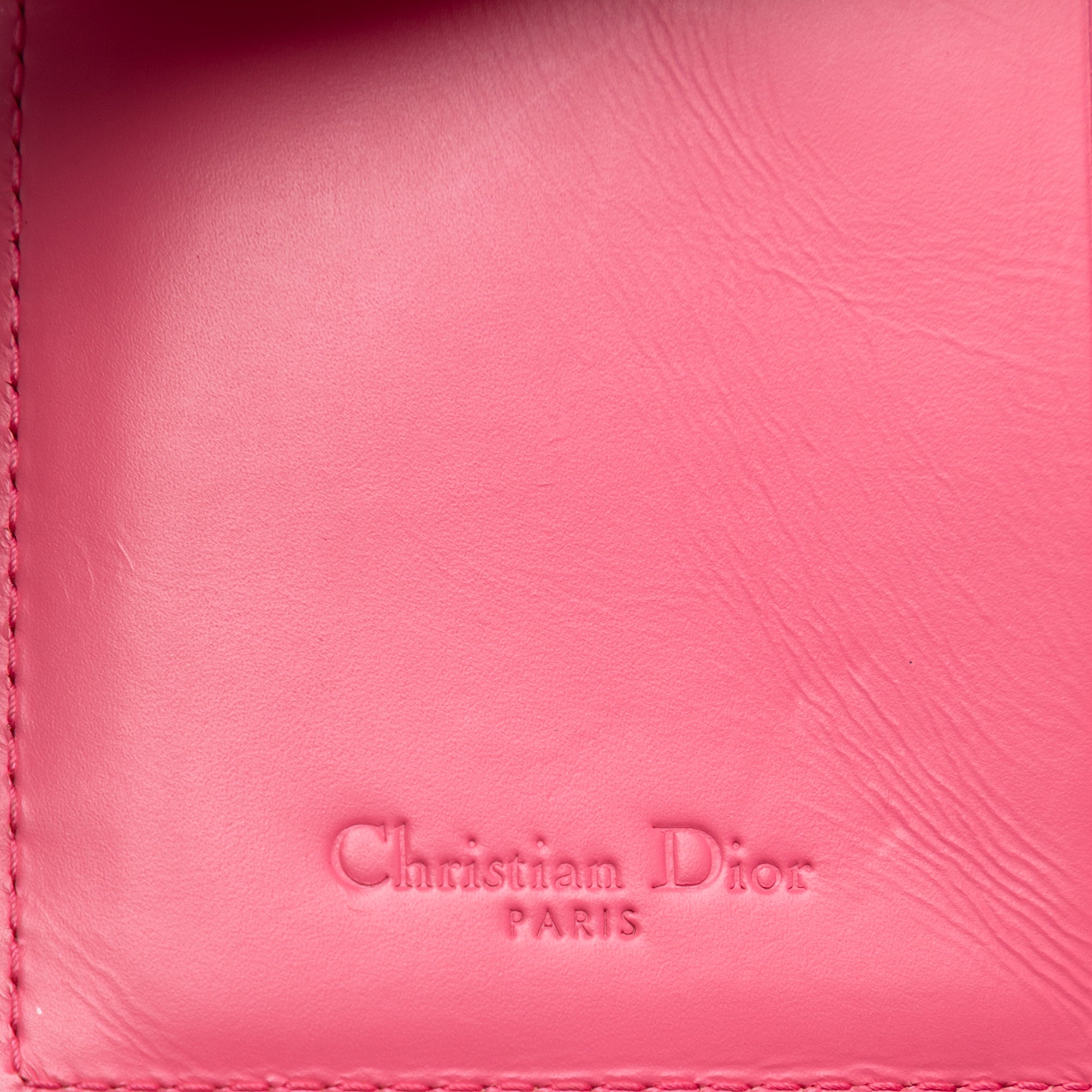 Patent Cannage Lady Dior French Wallet - Image 5