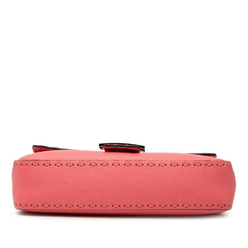 Leather Selleria Baguette Satchel - Image 3