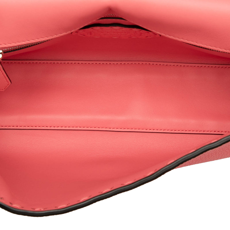 Leather Selleria Baguette Satchel - Image 4
