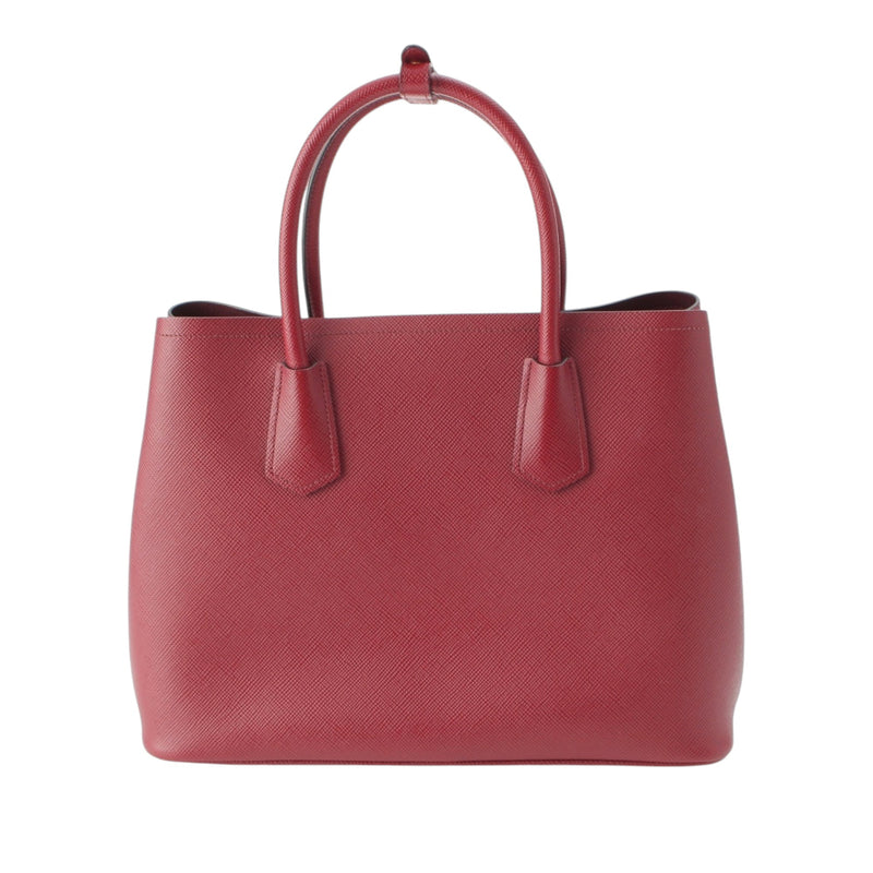 Medium Saffiano Cuir Double Satchel - Image 4