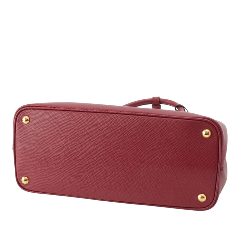 Medium Saffiano Cuir Double Satchel - Image 5