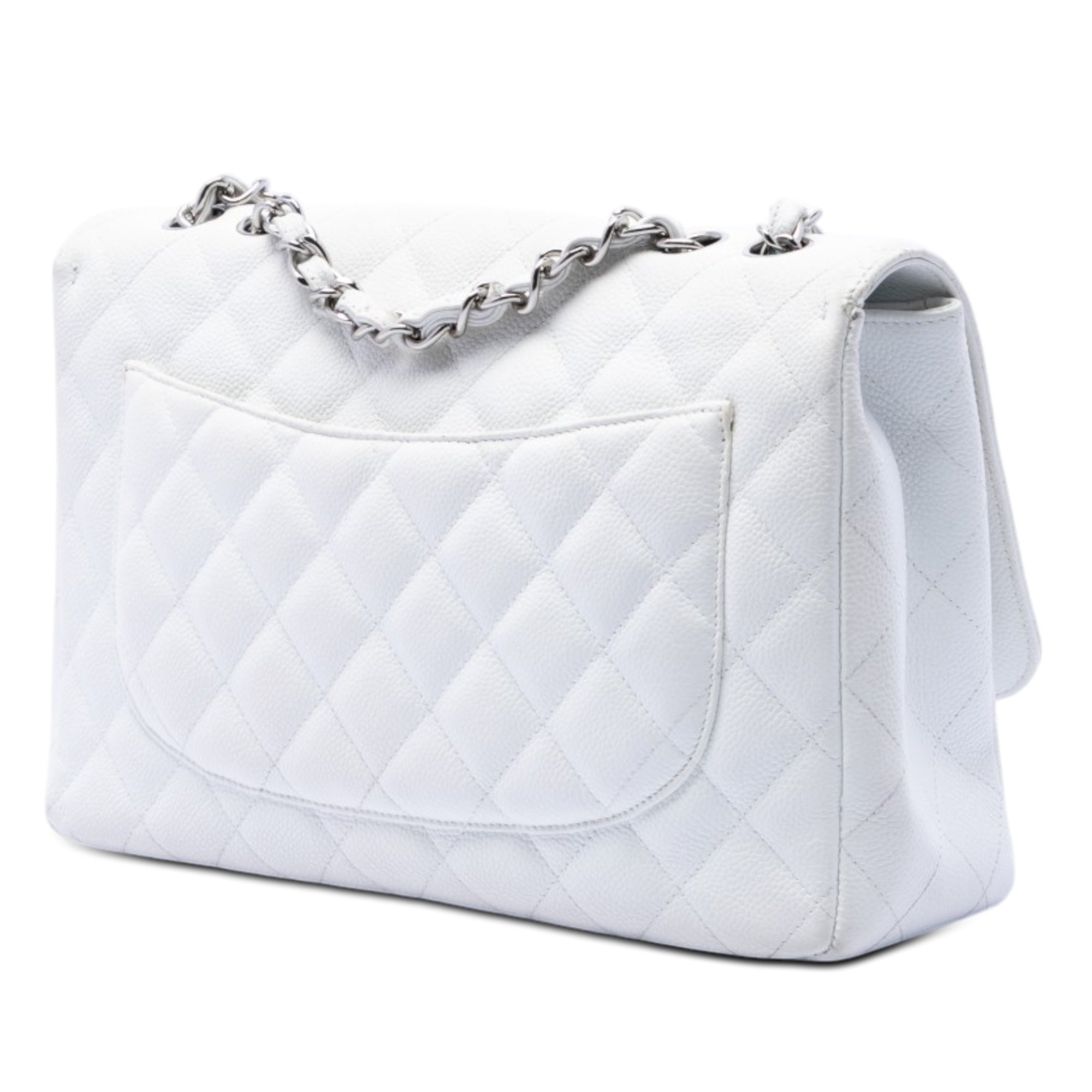 Jumbo Classic Caviar Single Flap - Image 2