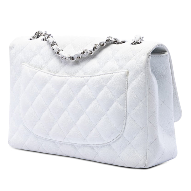 Jumbo Classic Caviar Single Flap - Image 2
