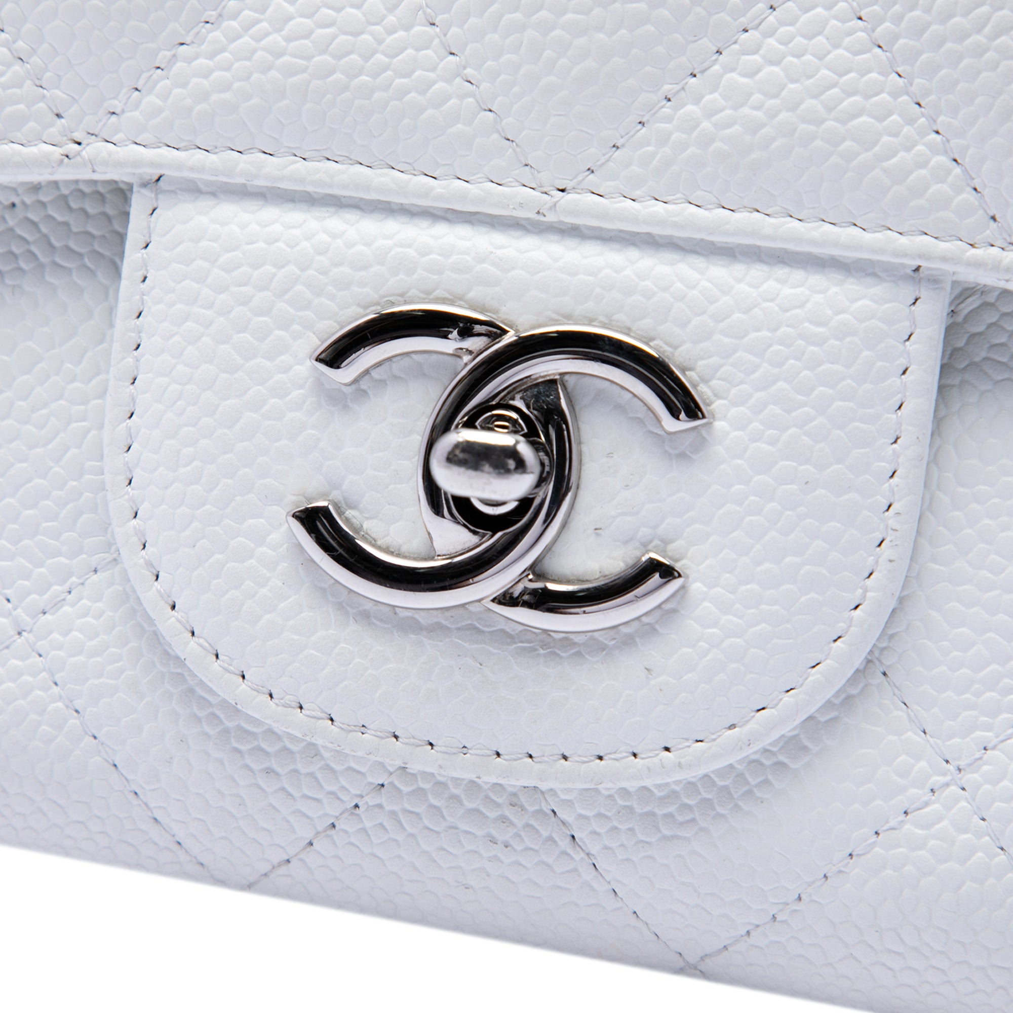 Jumbo Classic Caviar Single Flap - Image 5