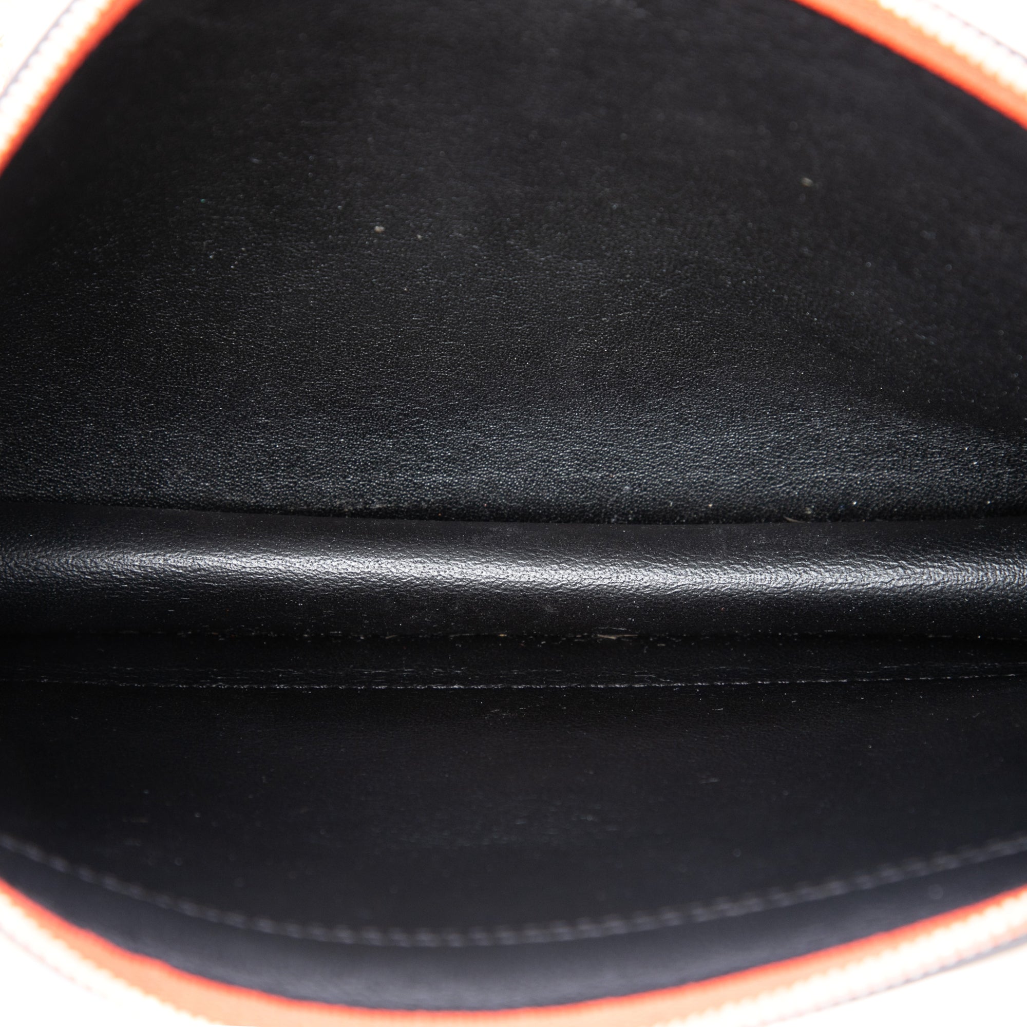 Tricolor Leather Pocket Envelope Zip Crossbody - Image 4