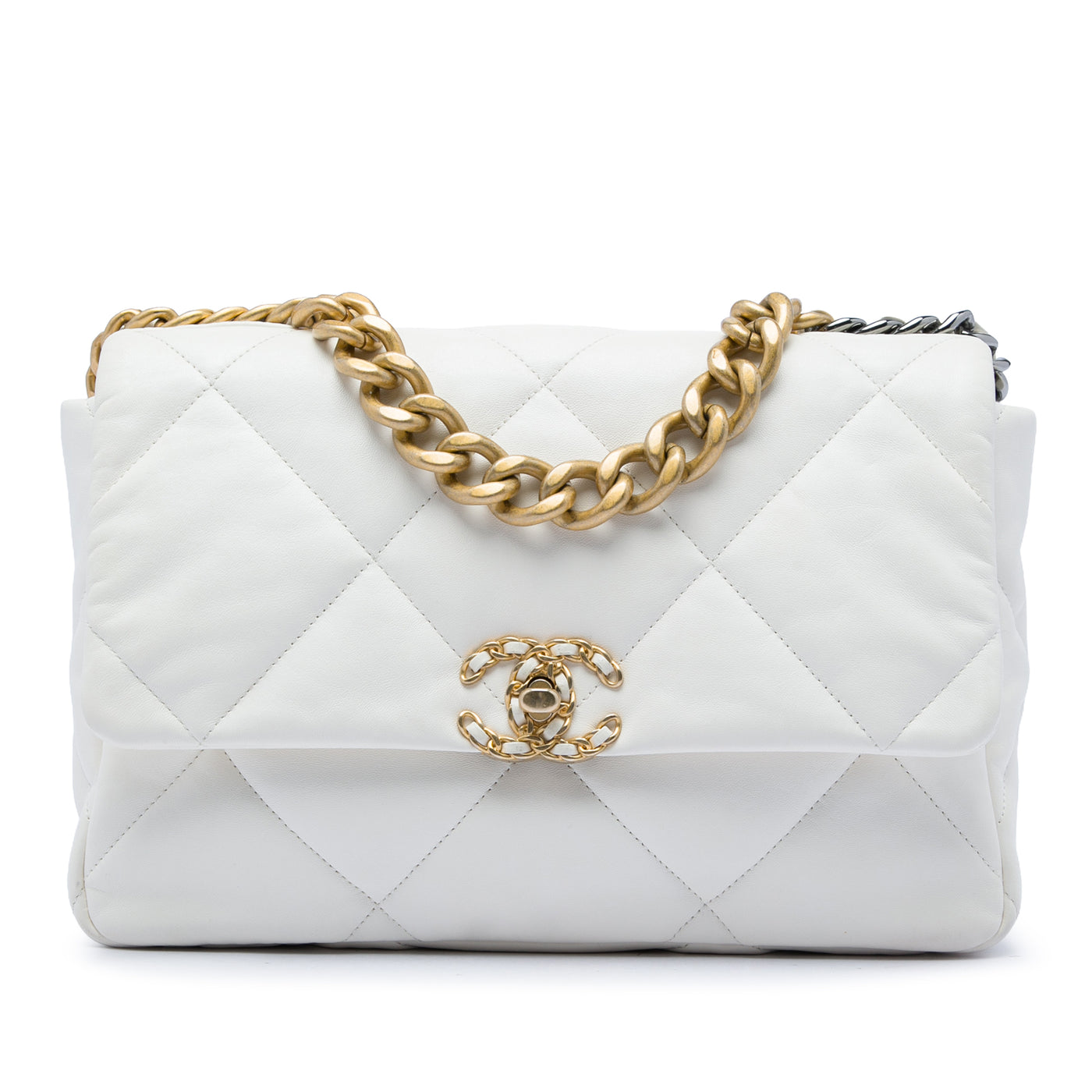 Large Lambskin 19 Flap - Image 1
