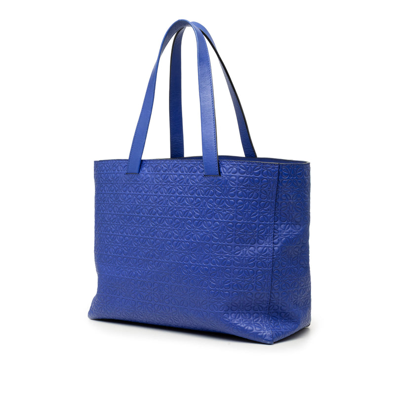 Anagram Embossed Leather T Shopper Tote - Image 2