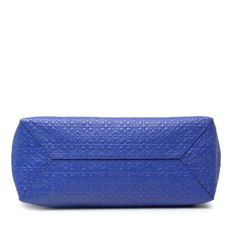 Anagram Embossed Leather T Shopper Tote - Image 3