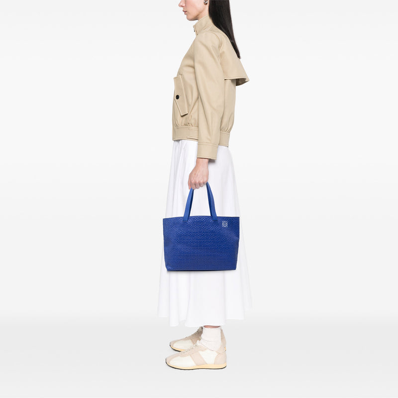 Anagram Embossed Leather T Shopper Tote - Image 7