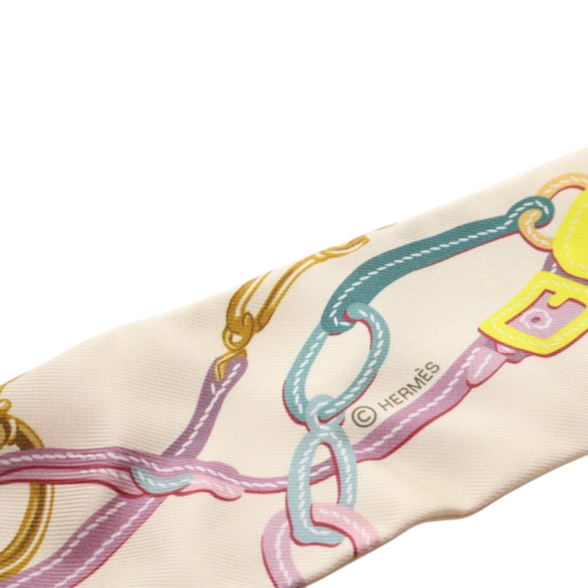 Brides De Gala Silk Twilly Scarf - Image 4