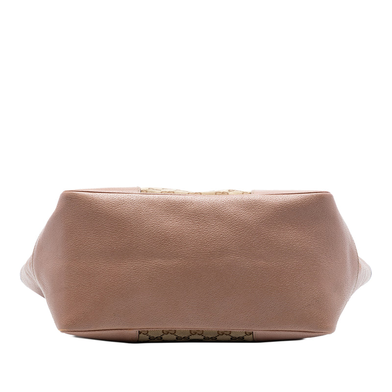 GG Canvas and Leather Bree Tote - Image 3