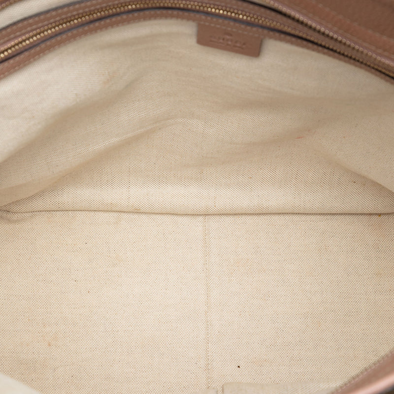 GG Canvas and Leather Bree Tote - Image 4