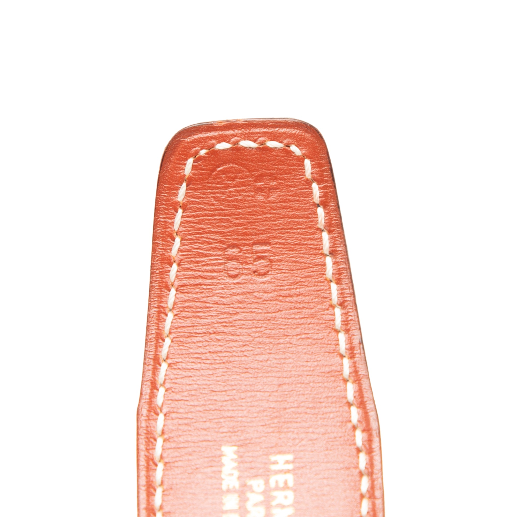 Box Calf Chaine d Ancre Reversible Belt 65 - Image 5