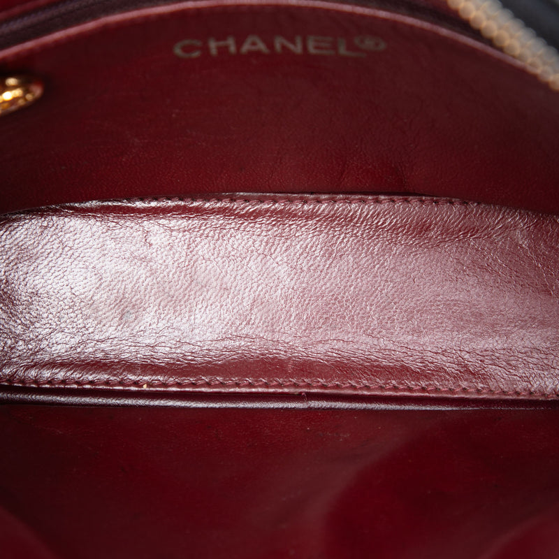Mini CC Quilted Lambskin Pocket Chain Camera Bag - Image 4