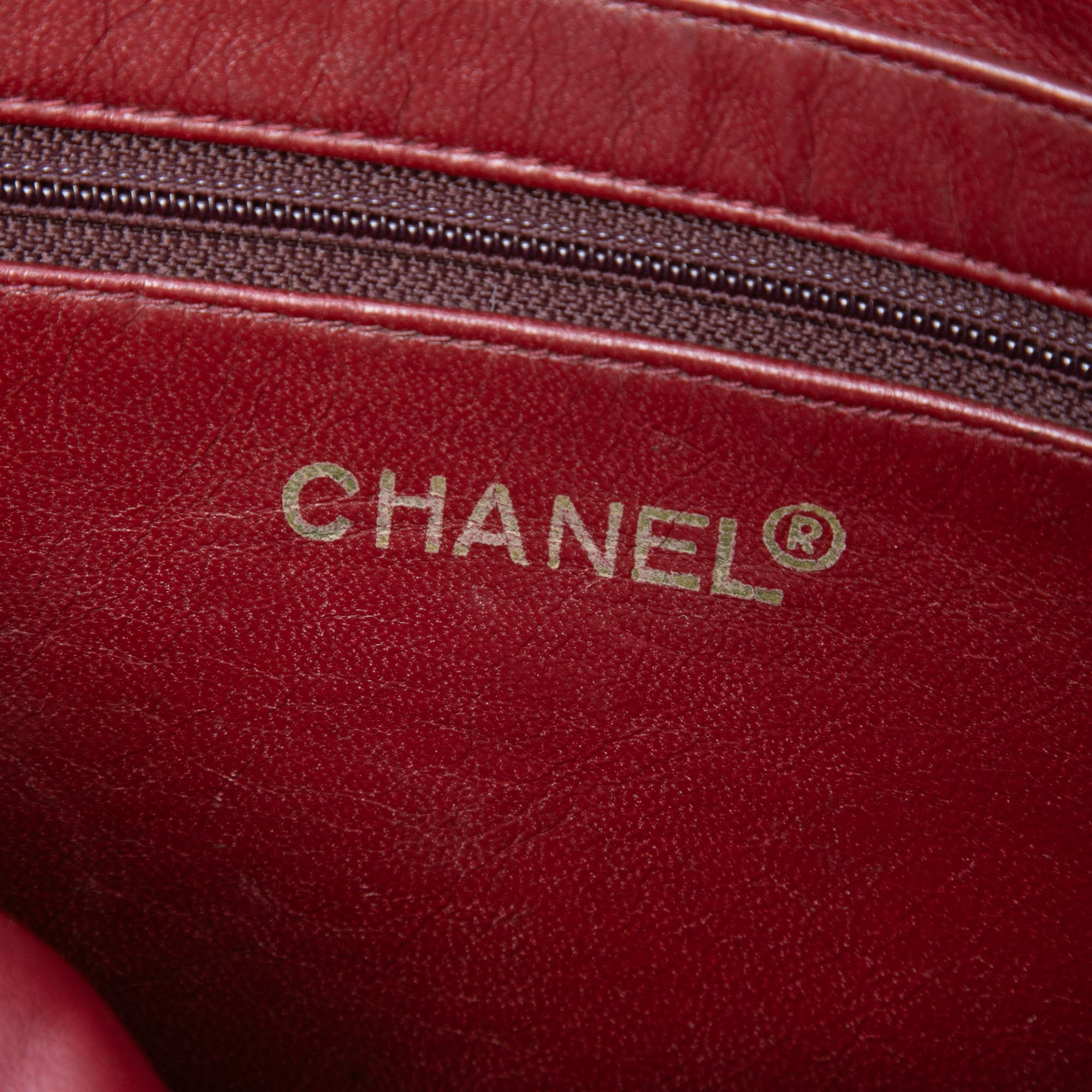 Mini CC Quilted Lambskin Pocket Chain Camera Bag - Image 5