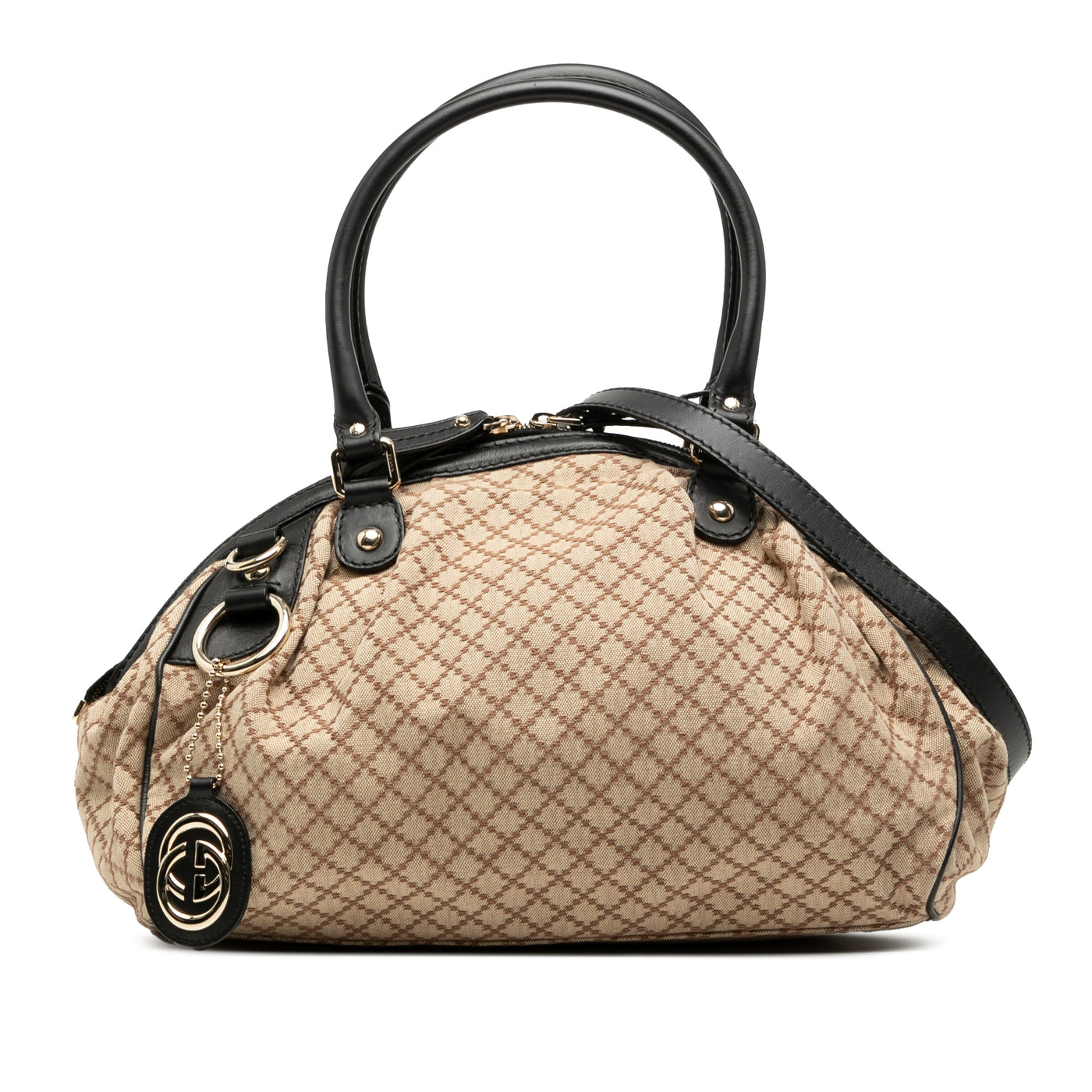 Diamante Canvas Sukey Satchel - Image 1