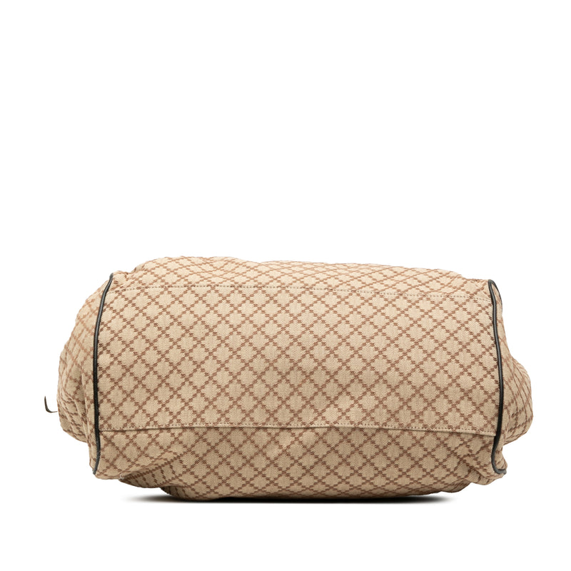 Diamante Canvas Sukey Satchel - Image 3
