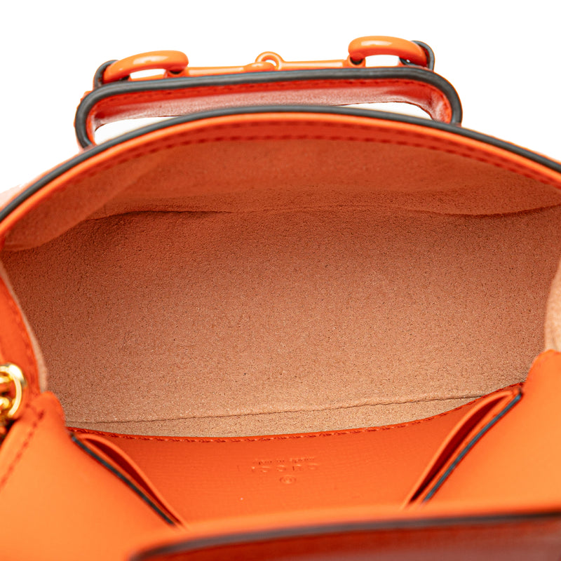 Mini Leather Horsebit 1955 Web Satchel - Image 4