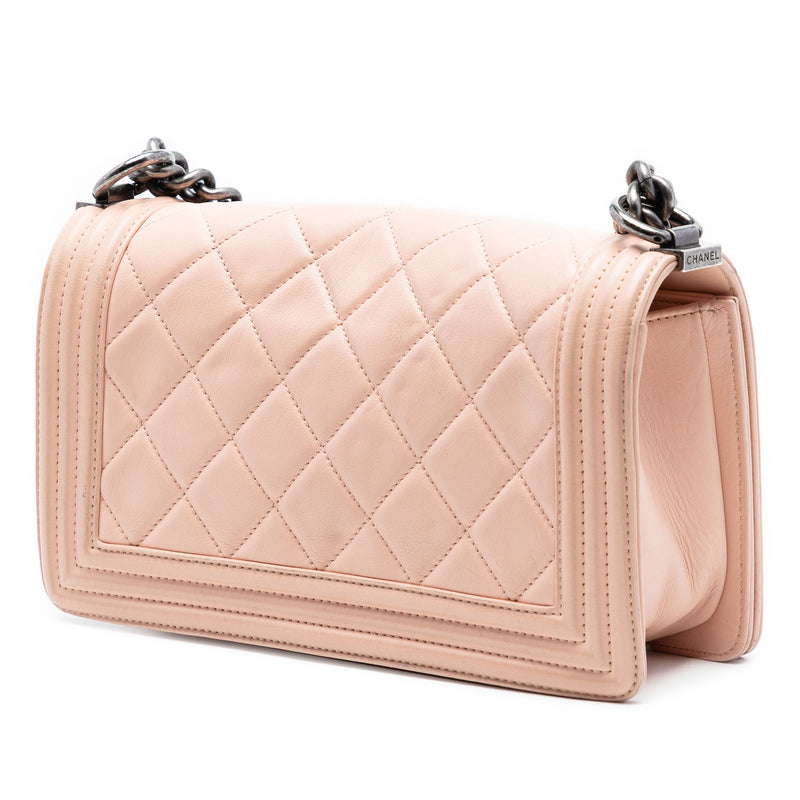 Old Medium Quilted Lambskin Boy Flap - Image 2