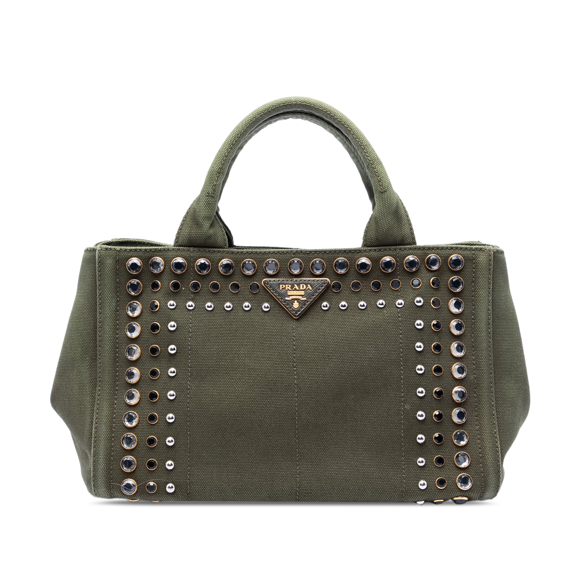 Small Canvas Canapa Bijoux Satchel - Image 1