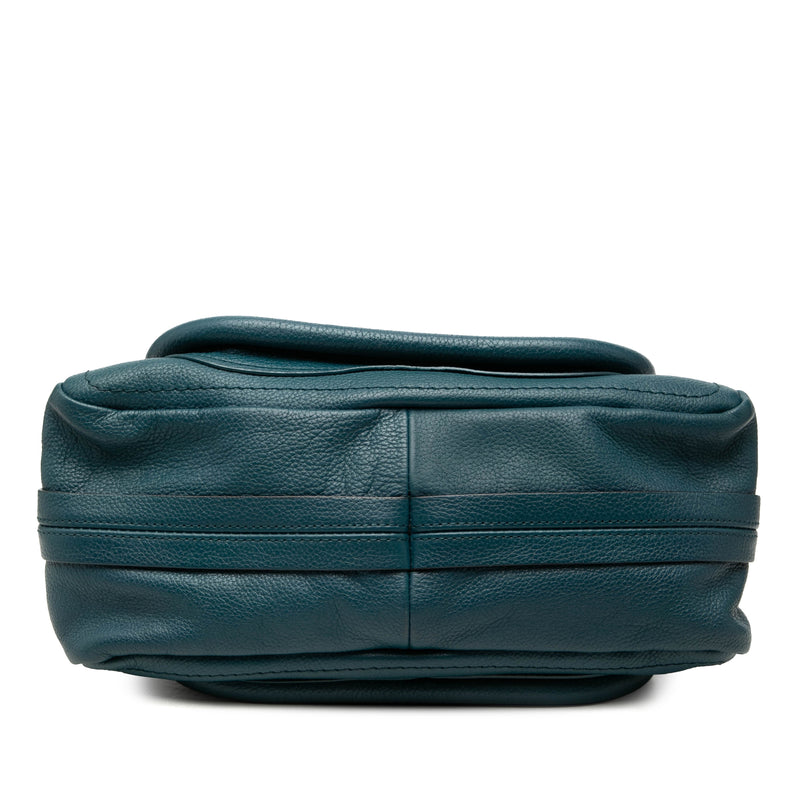 Small Pebbled Leather Paraty Satchel - Image 3