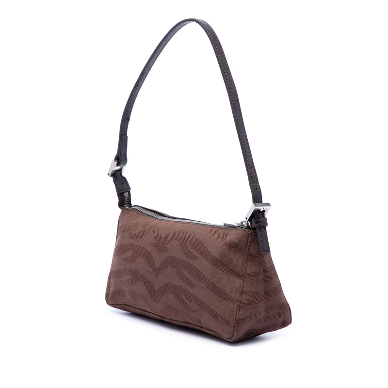 Zebra Print Canvas Pochette - Image 2