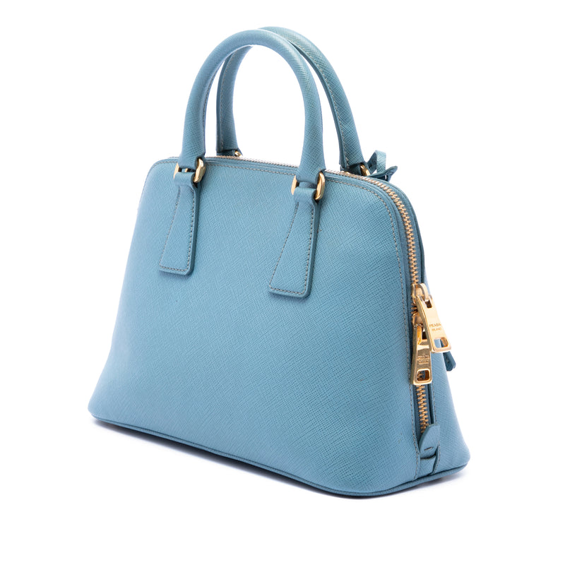 Small Saffiano Lux Promenade Satchel - Image 2