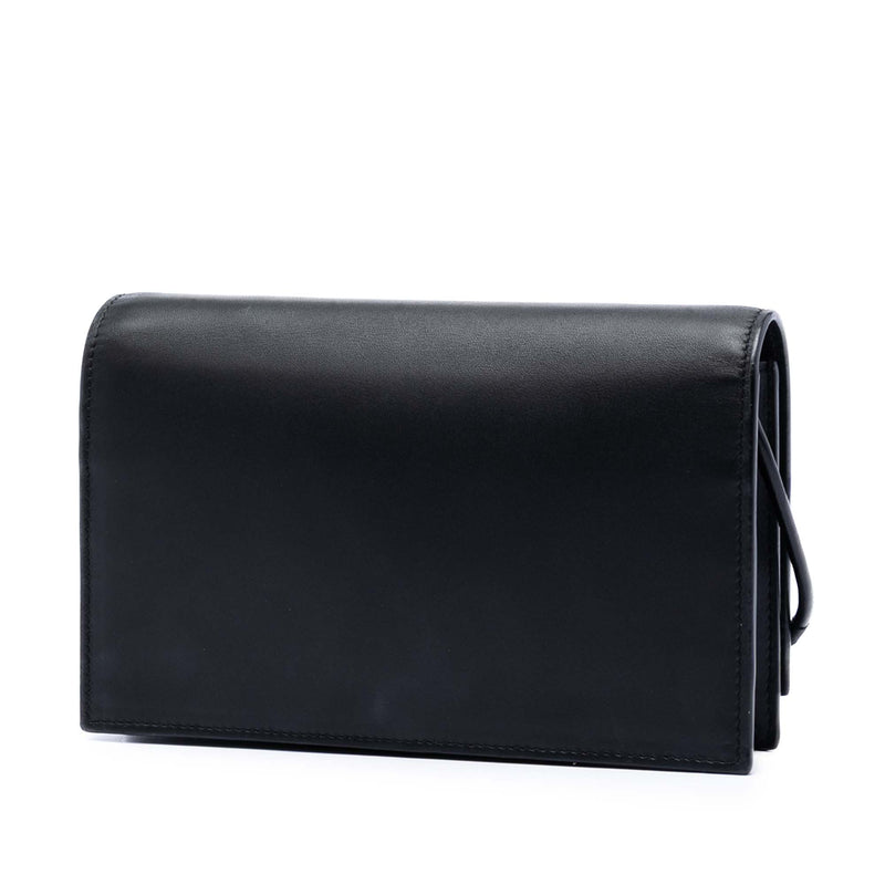 Smooth Calfskin Monogram Kate Bicolor Tassel Wallet On Strap - Image 2