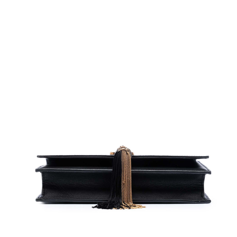 Smooth Calfskin Monogram Kate Bicolor Tassel Wallet On Strap - Image 3