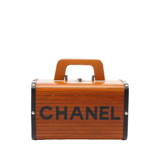 Wooden Logo Top Handle Bag - Image 1