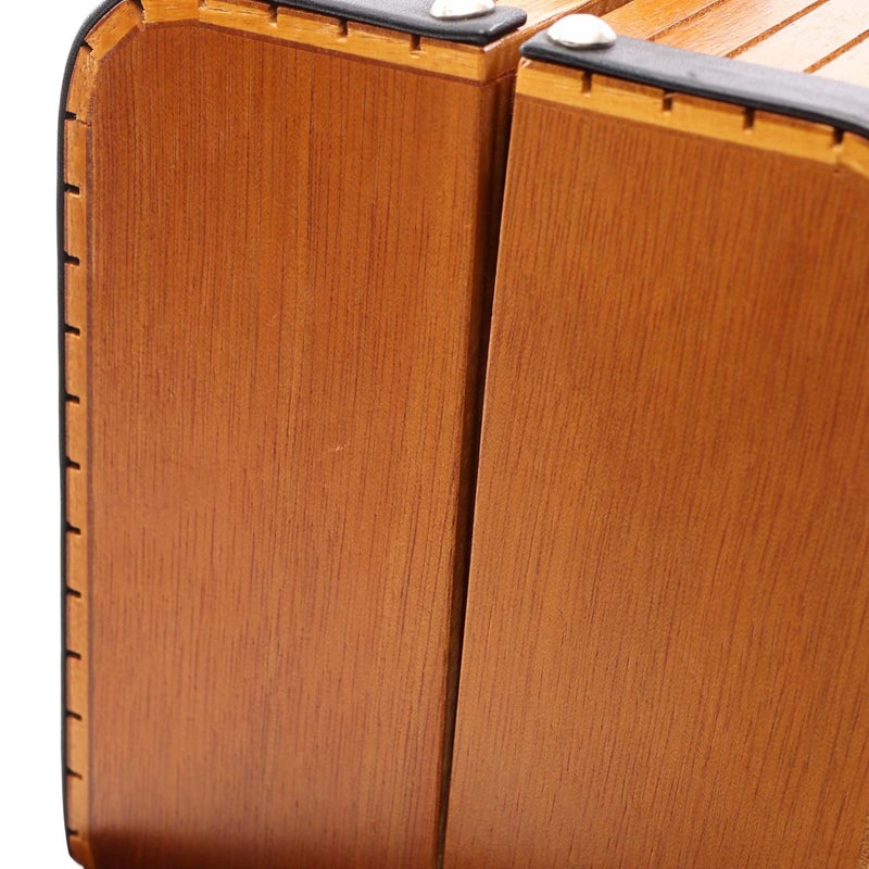 Wooden Logo Top Handle Bag - Image 9