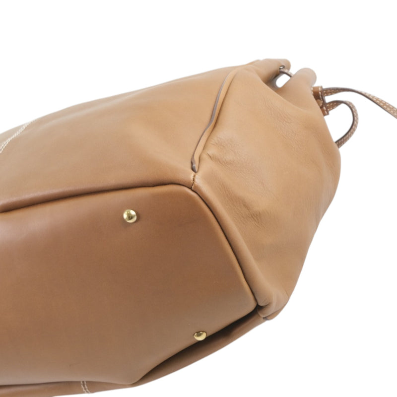 Leather Gancini Tote - Image 9