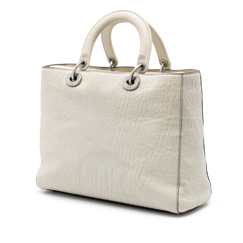 Large Canyon Grained Lambskin Lady Dior - Image 2