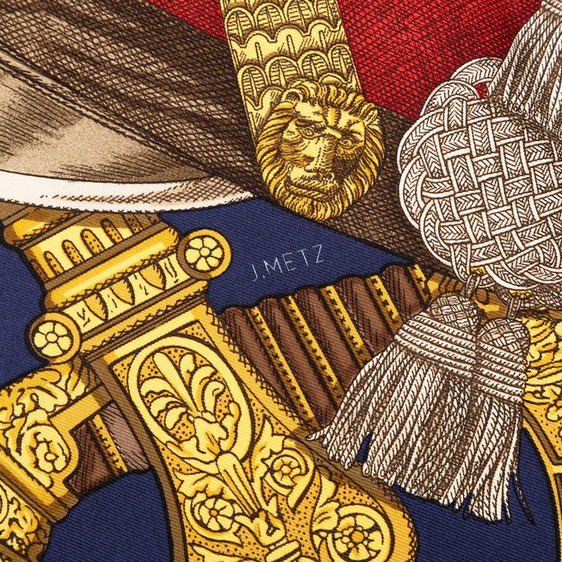 Grand Uniforme Silk Scarf 90 - Image 6