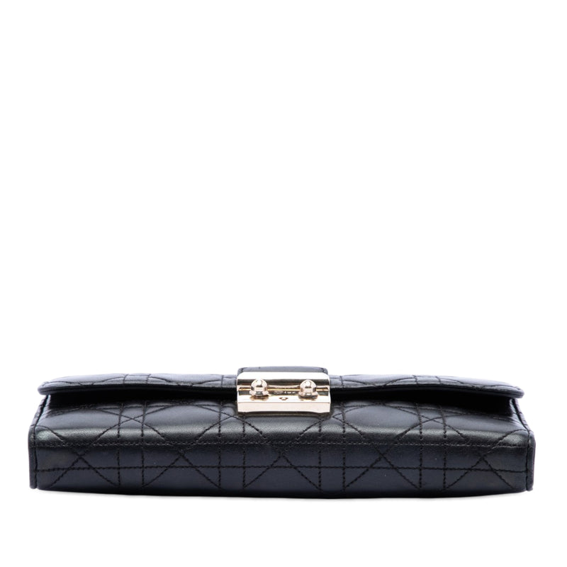 Lambskin Cannage Miss Dior Promenade Wallet on Chain - Image 3