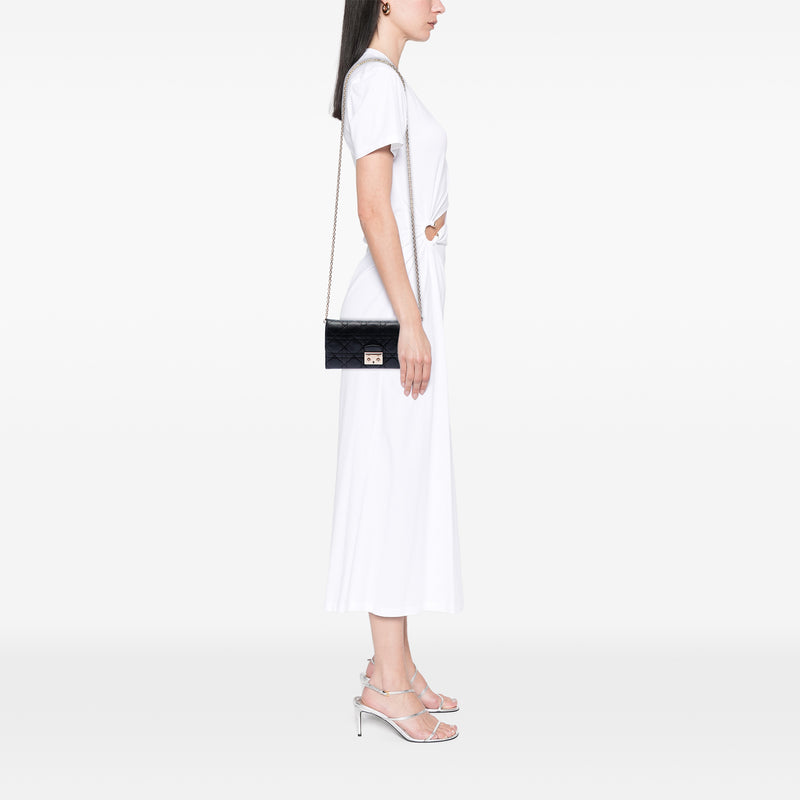 Lambskin Cannage Miss Dior Promenade Wallet on Chain - Image 6
