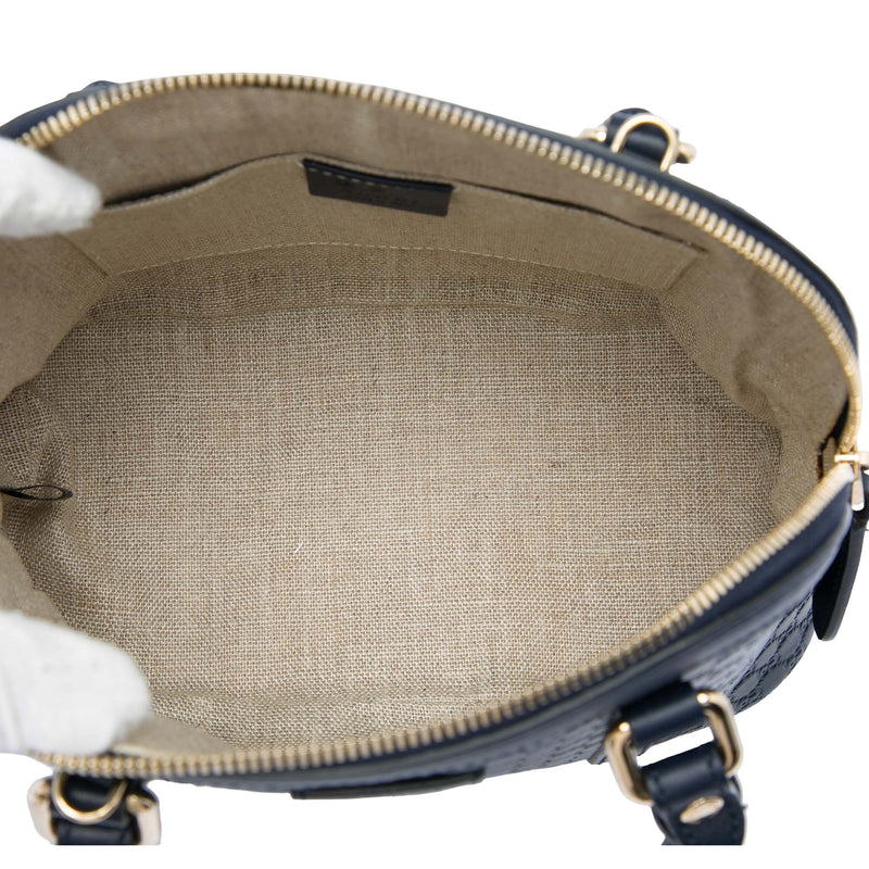 Mini Microguccissima Dome Satchel - Image 4