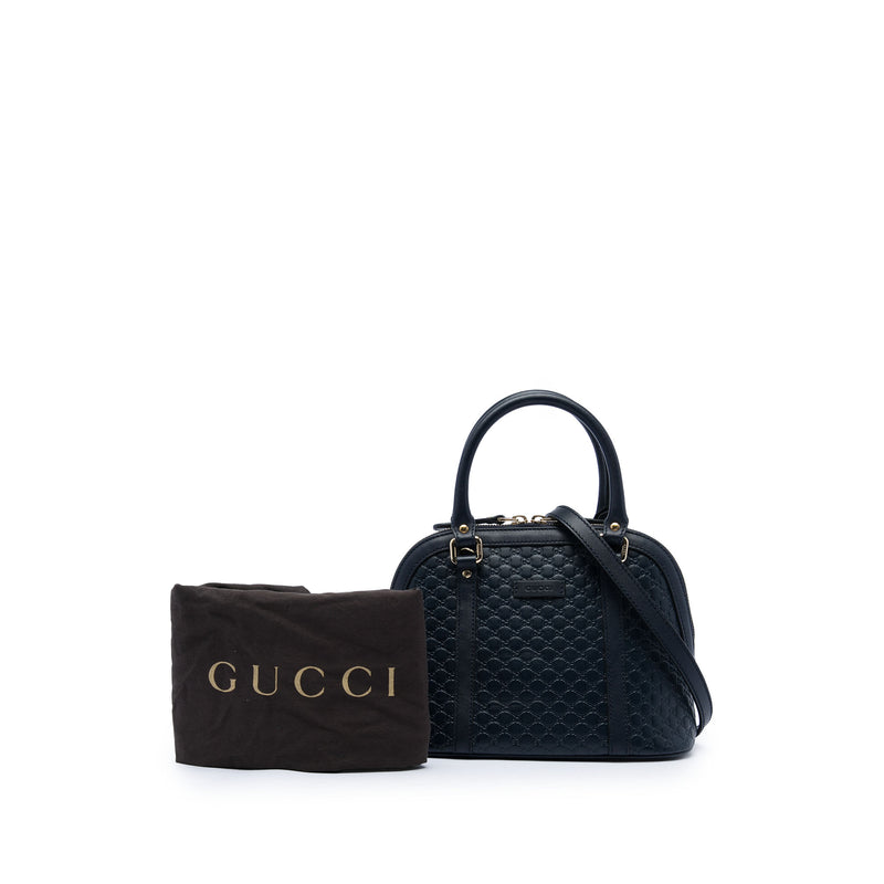 Mini Microguccissima Dome Satchel - Image 6