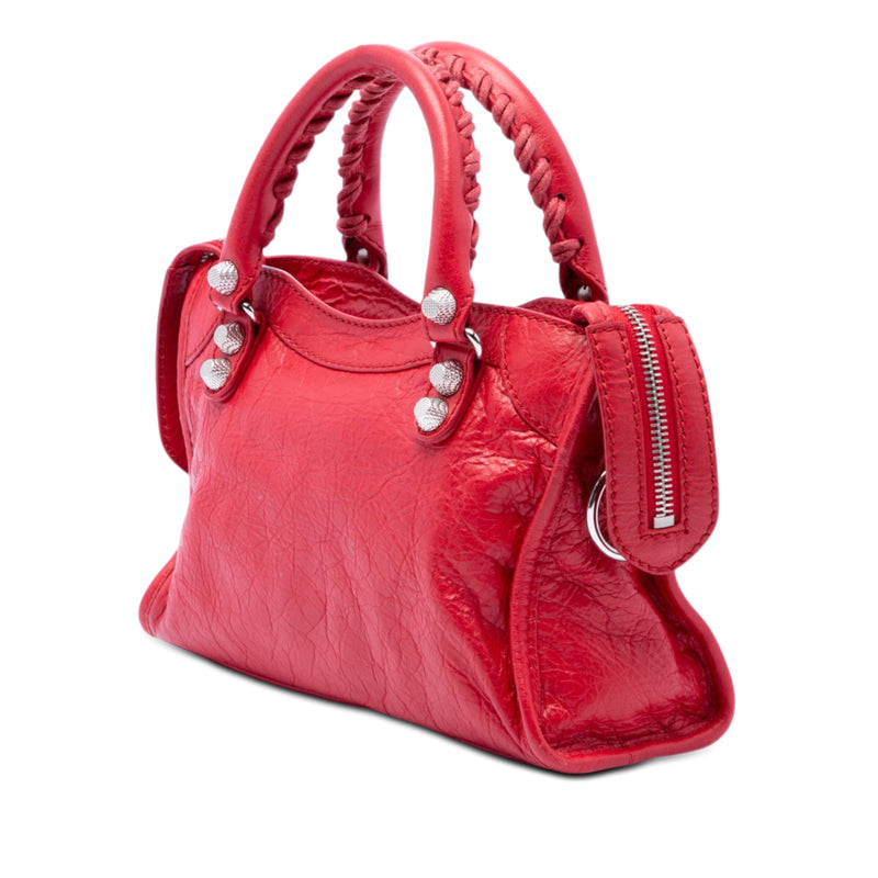 Mini Lambskin Motocross Giant 21 City Satchel - Image 2