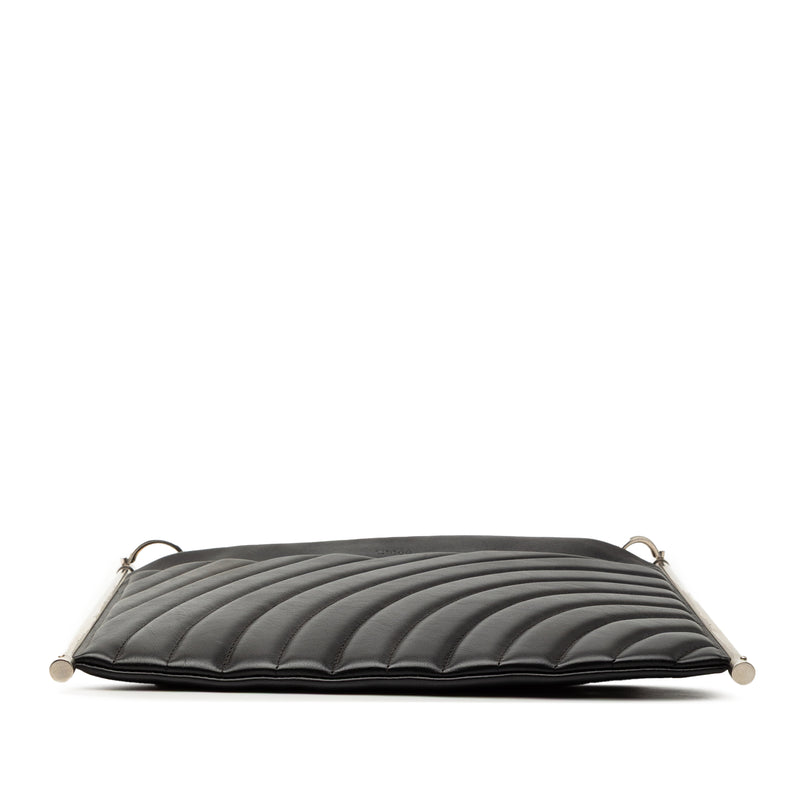 Medium Quilted Smooth Calfskin Roy Clutch - Image 3