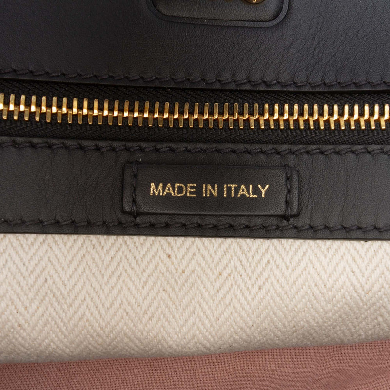 Softy Calfskin Embossed Logo Shoulder Bag - Image 6