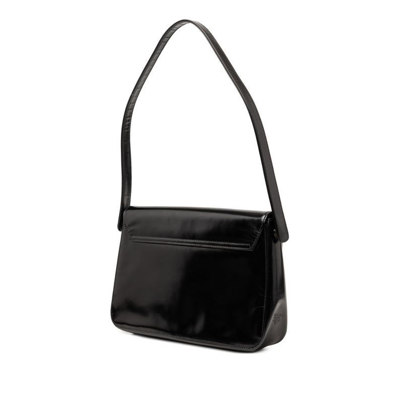 Spazzolato Leather Flap Shoulder Bag - Image 2