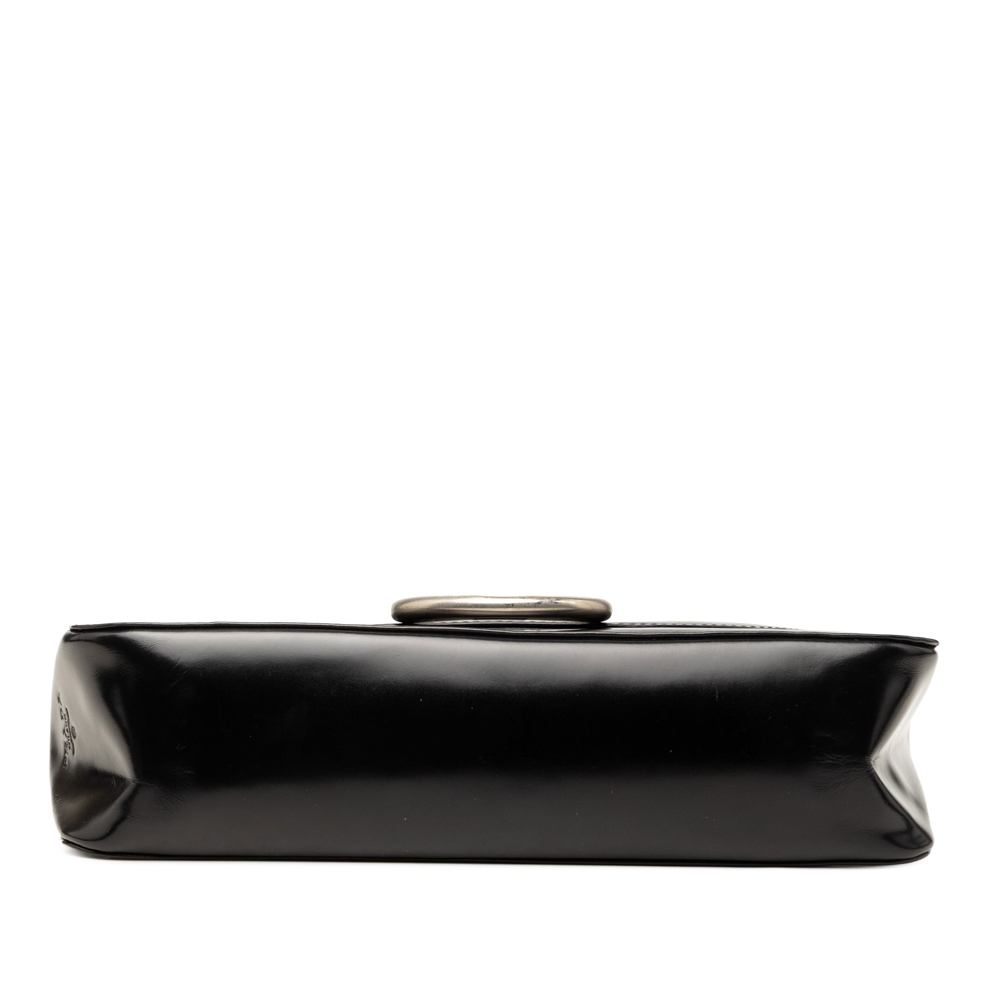 Spazzolato Leather Flap Shoulder Bag - Image 3