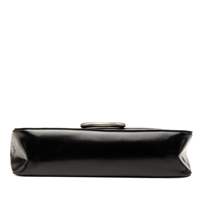 Spazzolato Leather Flap Shoulder Bag - Image 3