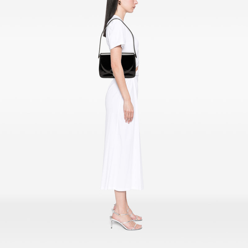 Spazzolato Leather Flap Shoulder Bag - Image 6